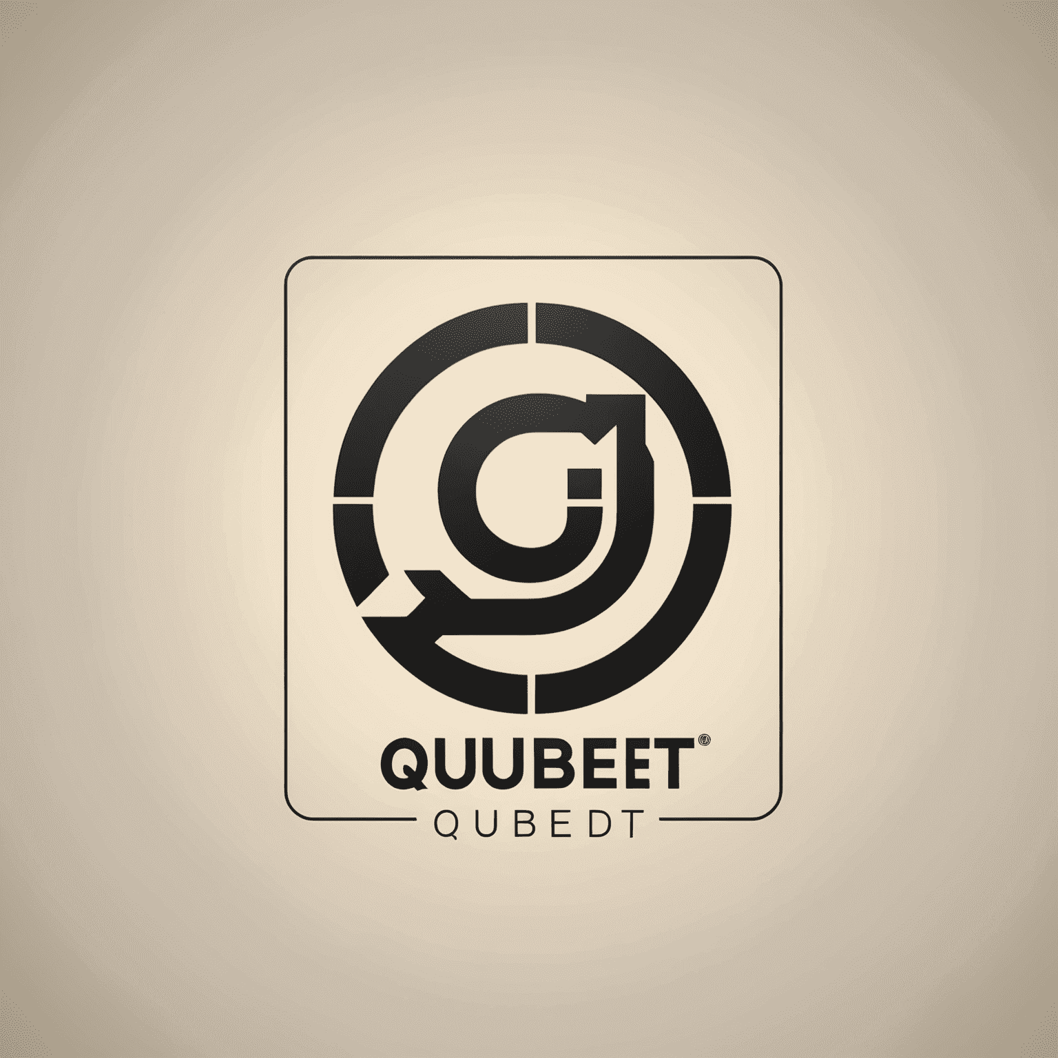 qubet_info logo - A modern, sleek design incorporating communication icons and the company name